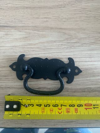 Tiradores Rústicos Negros