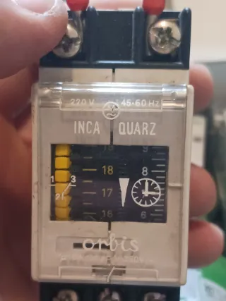 Interruptor Horario INCA QUARZ 220V