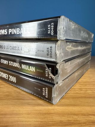 Lotto Giochi PS1: Mulan, Worms, Sydney 2000, Tigro