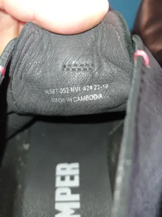 Botines Camper Hombre Negros