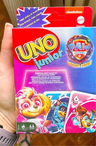 UNO Junior Paw Patrol: The Mighty Movie Christmas