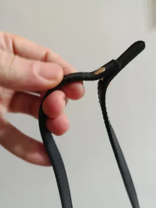 Borsa Furla Pelle Nera Oro