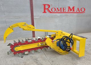 ZANJADORA PARA MINICARGADORA GIRATORIA 5-10TN