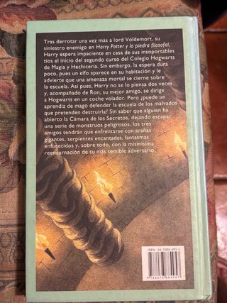 Lote de 4 ejemplares de Harry Potter