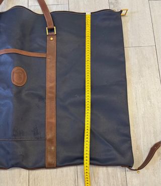 Borsa da viaggio Trussardi blu e marrone