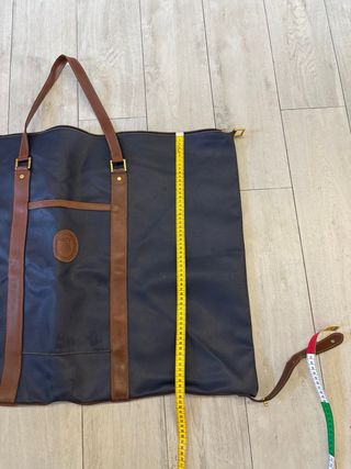 Borsa da viaggio Trussardi blu e marrone