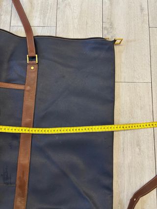 Borsa da viaggio Trussardi blu e marrone