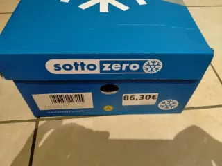 Scarpe Sottozero Nere/Blu Taglia 44