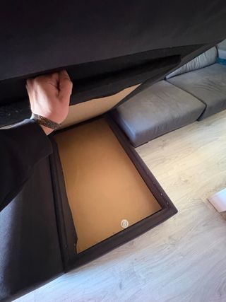 Sofá Ikea gris 3 plazas ESKILSTUNA