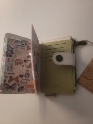 Monedero Sugar Candy nuevo libélulas/flores y kit