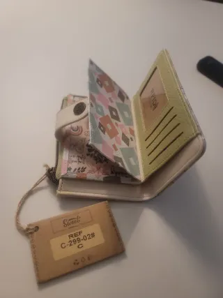 Monedero Sugar Candy nuevo libélulas/flores y kit