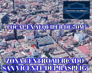 Local comercial en alquiler en Alcalde Felipe Mallol en San Vicente del Raspeig/Sant Vicent del Raspeig