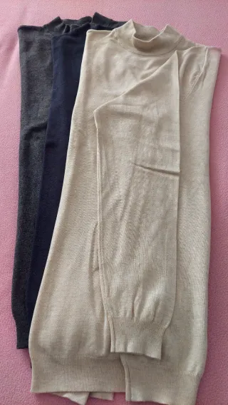 Set di 3 maglie da uomo con colletto perkin