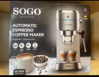 Cafetera SOGO Automática Espresso SS-7600