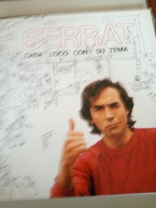 Disco Serrat Cada Loco Con Su Tema
