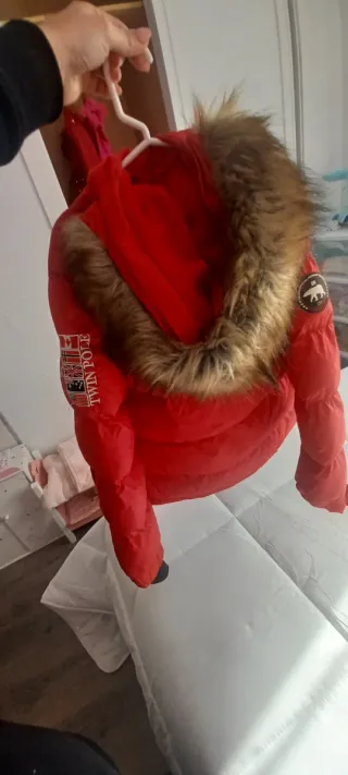 Chaqueta Geographical Norway Roja Niñ@ 10 años