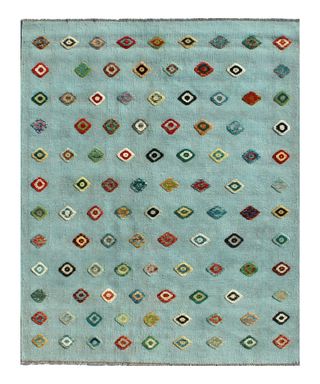 Tappeto Kilim Lana Reversibile 203x157