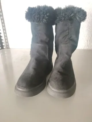 Botas de invierno negras con pelo Talla 35