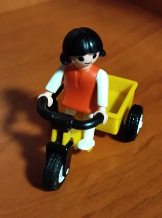 Playmobil Niña Triciclo 3359 Completa