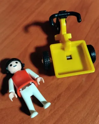 Playmobil Niña Triciclo 3359 Completa