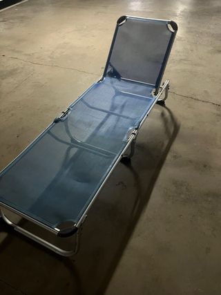 Lettino pieghevole da giardino/spiaggia