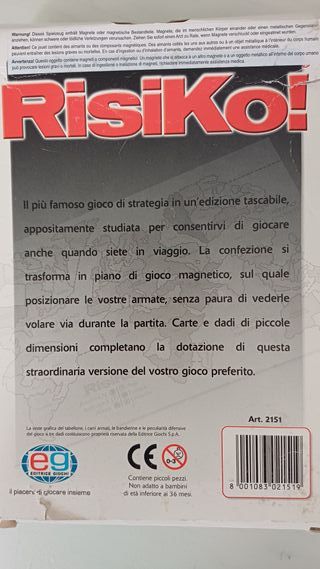 Risiko! Pocket - Gioco da tavolo vintage