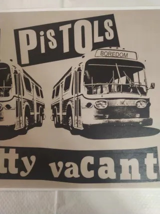 Cartel Sex Pistols Pretty Vacant