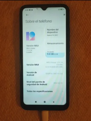 Vendo 2 Xiaomi Redm 9,de 128gb y 32gb
