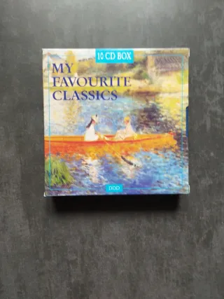 Caja 10 CDs Música Clásica