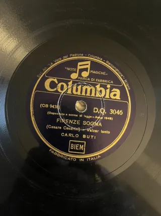 4 Dischi in Bachelite Columbia