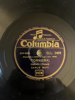 4 Dischi in Bachelite Columbia