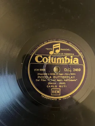 4 Dischi in Bachelite Columbia