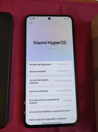 Xiaomi Redmi Note 13 4G 8GB 256GB Negro