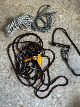 Arnés Freno Cuerda Aluminio Profesional