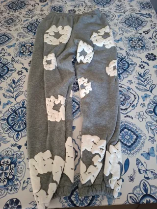 Pantalone Tuta Grigio con Applicazioni tg.M