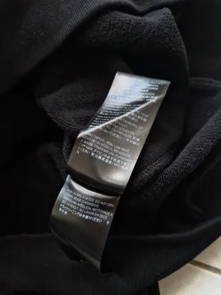 Felpa Balenciaga Nera oversize S Hoodie