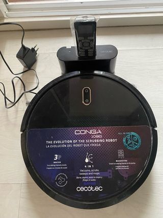 Cecotec Conga 1090 Robot Aspirador 4 en 1