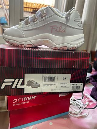 Zapatillas Fila Blancas Nuevas