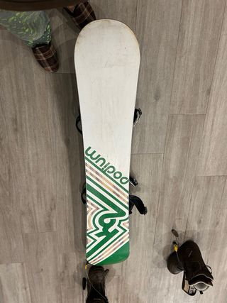 Tabla Snow + Fijaciones + Botas