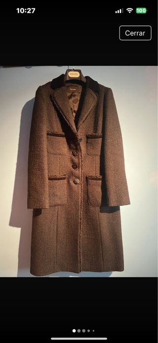 Abrigo Tintoreto Negro