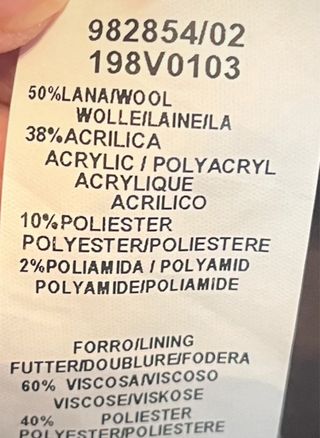 Abrigo Tintoreto Negro