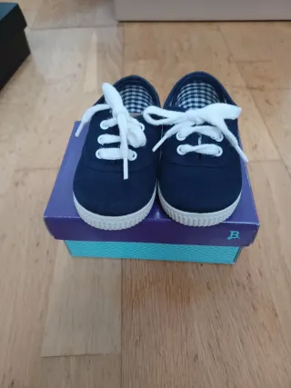 Lonetas azul marino talla 21