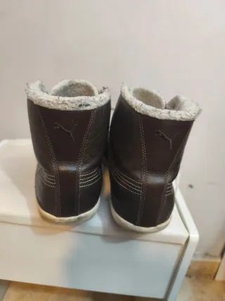 Zapatillas piel Puma Talla 45 borreguillo