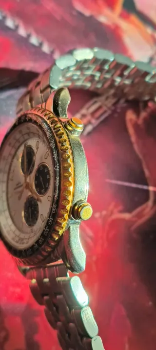 Breil Chrono Alarm Multifunzione Oro Argento