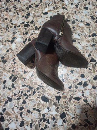 botines  usados