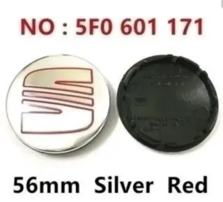 4 TAPAS RUEDA SEAT LEÓN IBIZA EXEO ALTEA 56/52MM