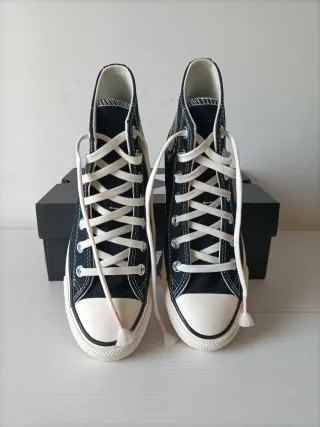 Converse All Star ricamate nere 37