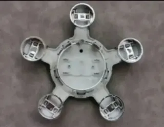 TAPA BUJES CENTRO RUEDA LLANTA AUDI 4F0601165N