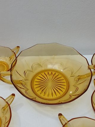 Set Tazze Vintage Vetro Made in Italy