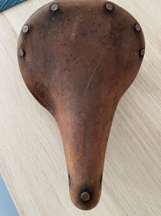 Sella Brooks in pelle vintage